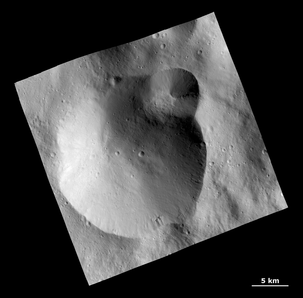 Craters Within Thick Ejecta in the Rheasilvia Basin