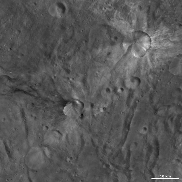 Canuleia and Sossia Craters - NASA Science