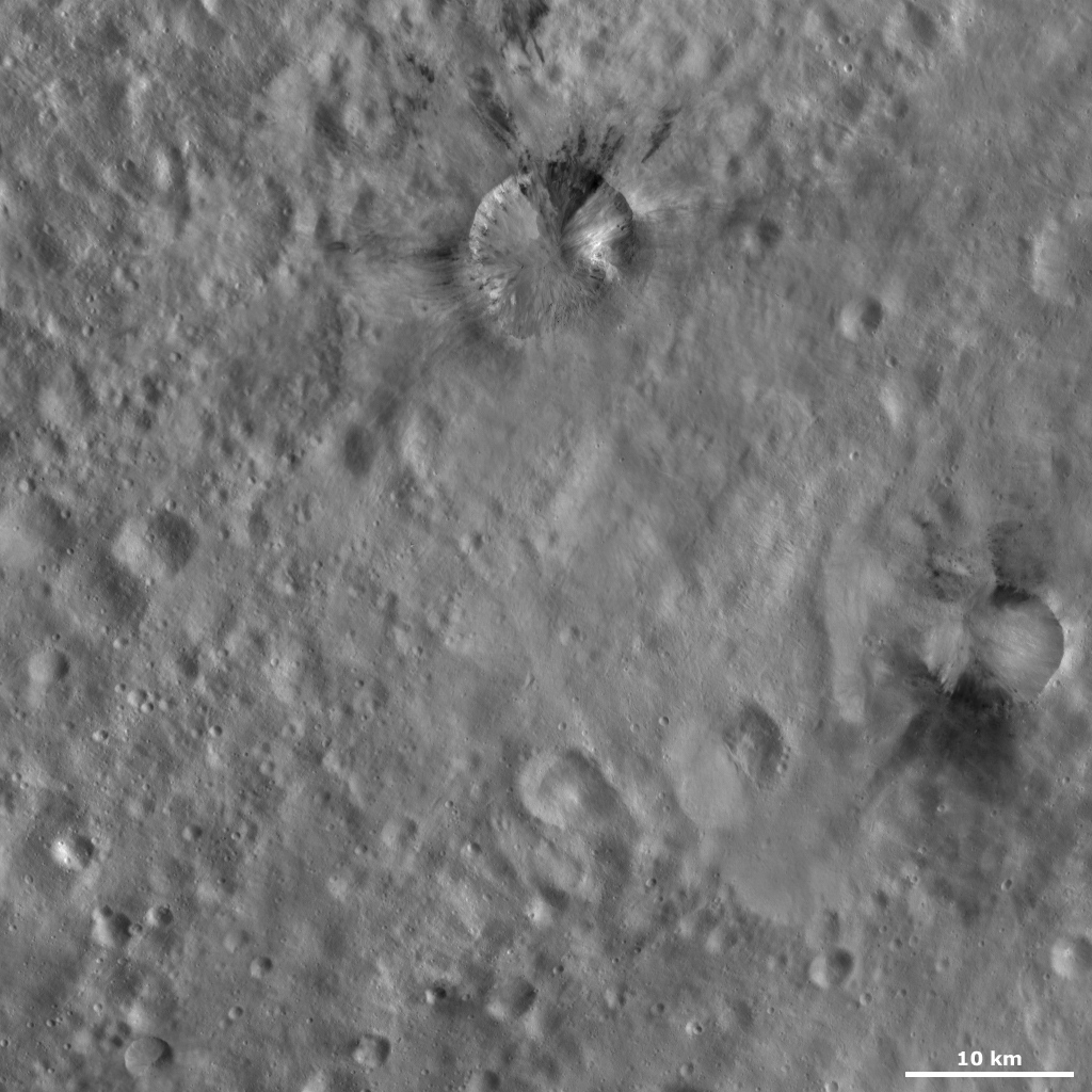 Rubria and Occia Craters - NASA Science