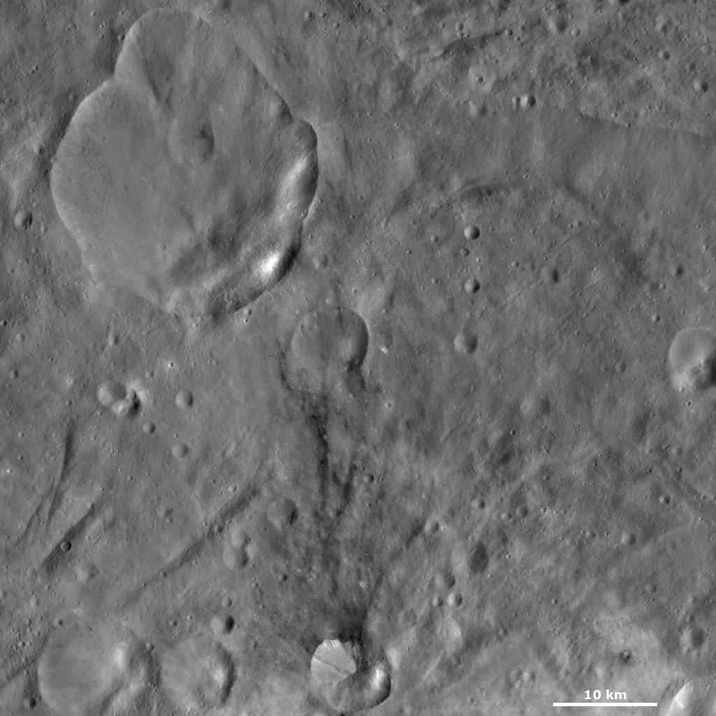 Urbinia and Sossia Craters