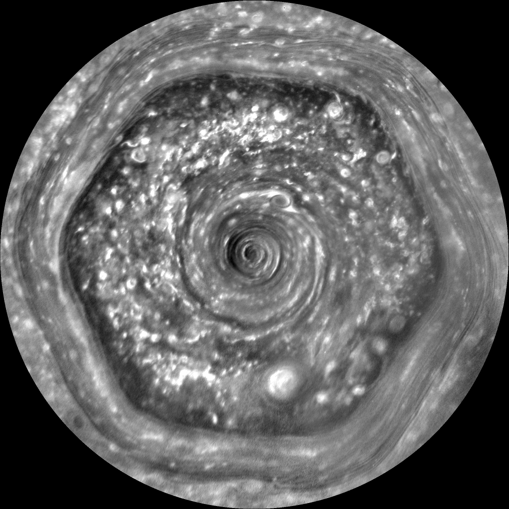 Saturn hexagon
