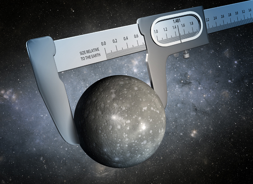 Using data from NASA's Kepler and Spitzer Space Telescopes, scientists have made the most precise measurement ever of the size of a world outside our solar system, as illustrated in this artist's conception. Image credit: NASA/JPL-Caltech