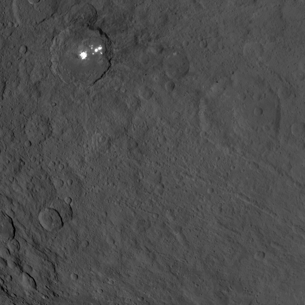 Dawn Survey Orbit Image 53