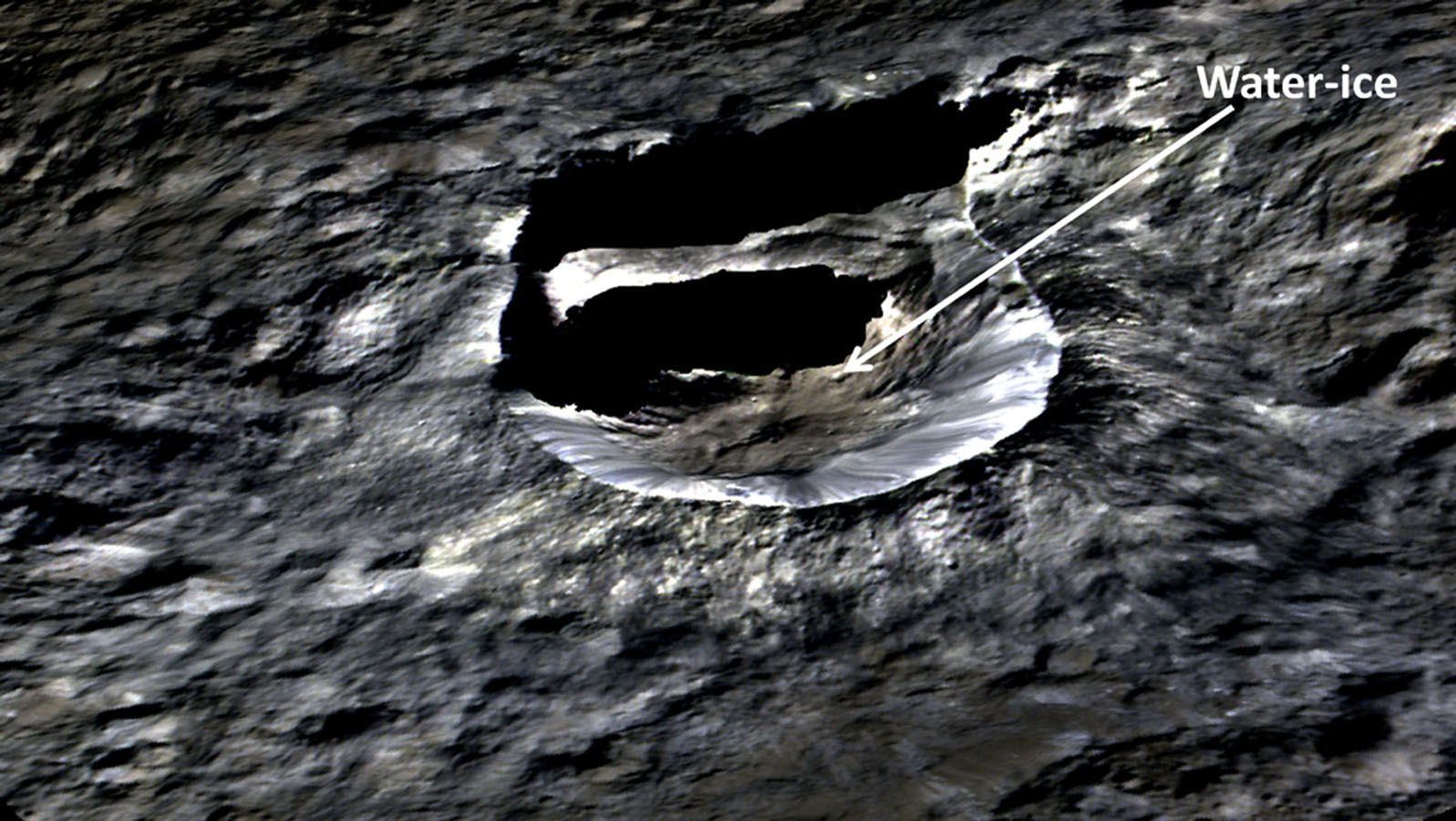 Oxo Crater: Side View