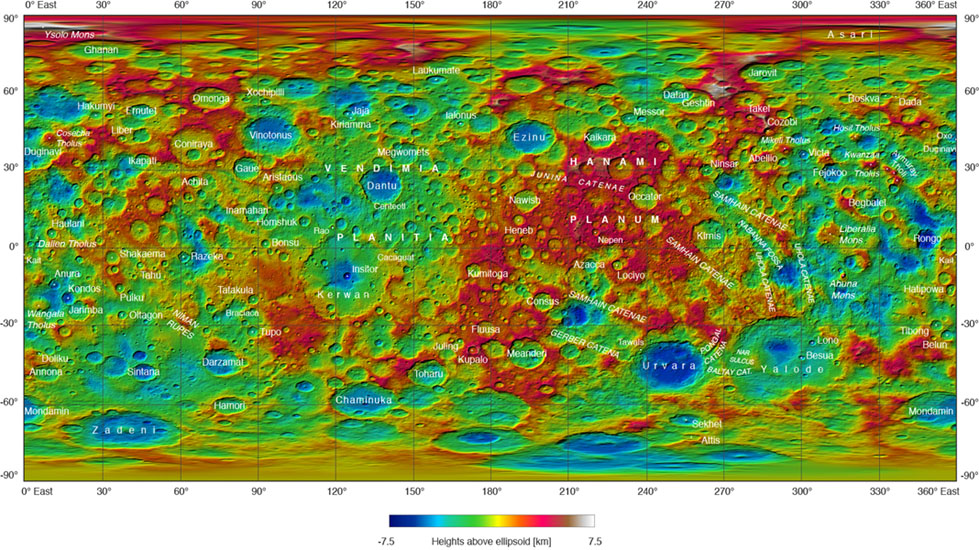 Ceres Feature Names: September 2016