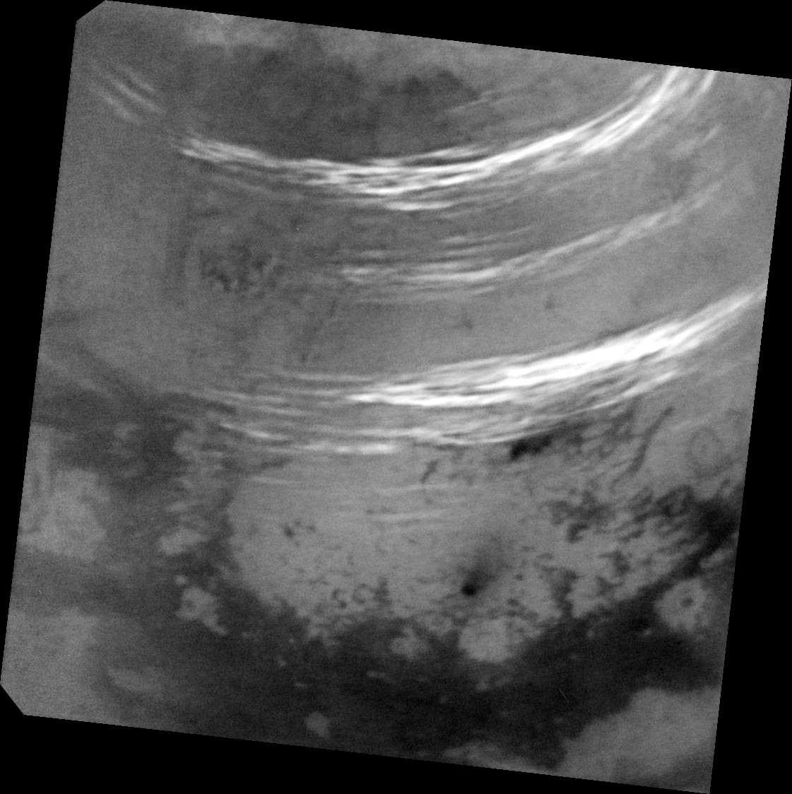 Bright clouds on Titan