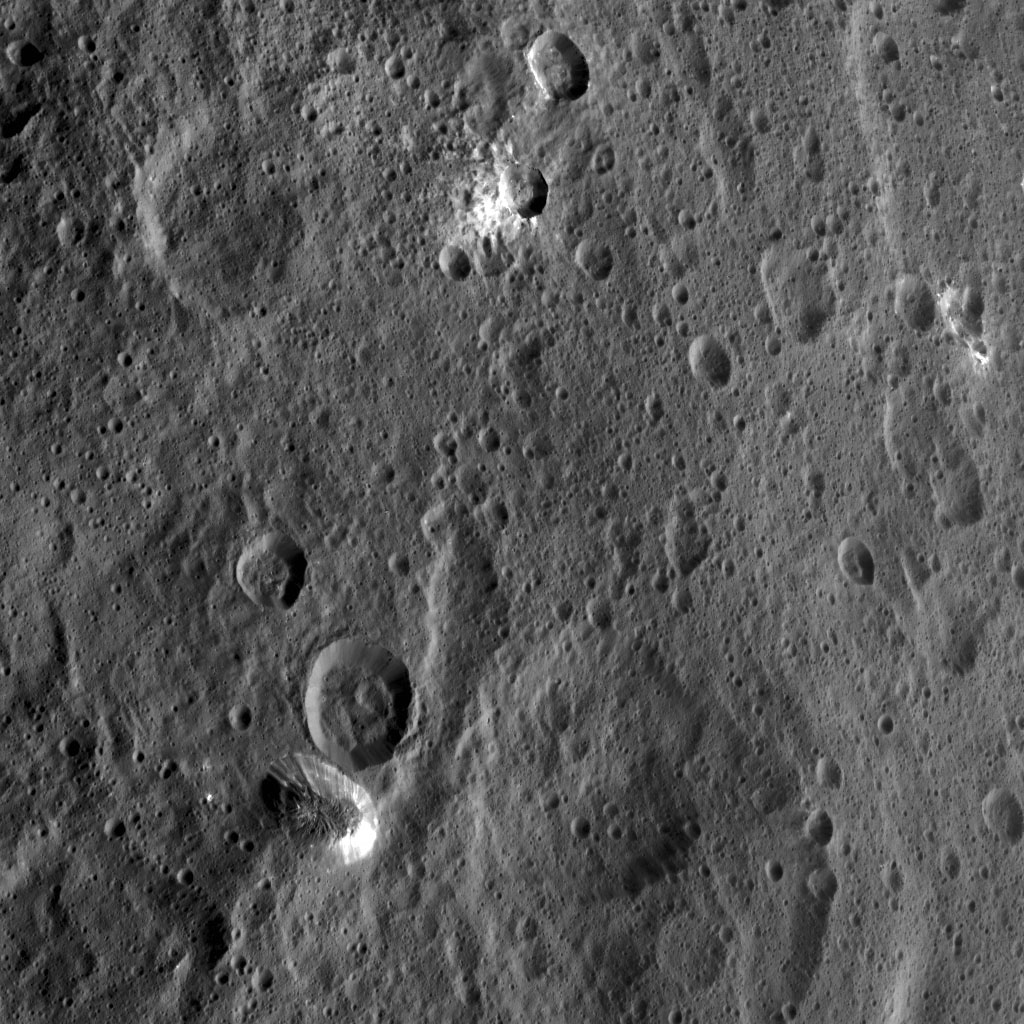 Xevioso Crater on Ceres