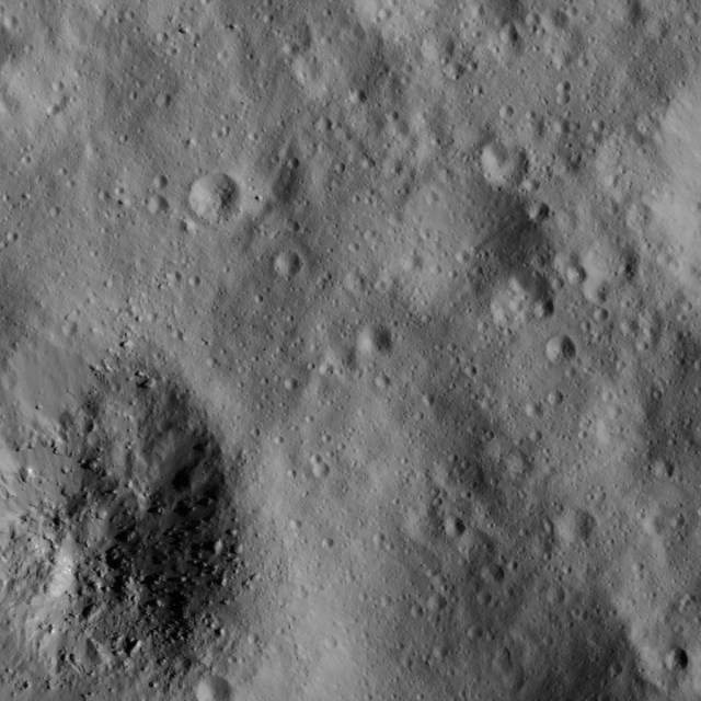 Boulders in Small Crater - NASA Science