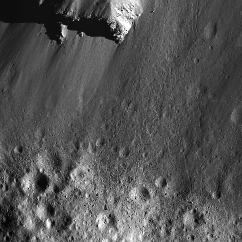 Boulders Along Urvara Crater's Wall - NASA Science