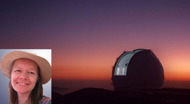 Rachel Akeson uses the Keck Telescopes on Mauna Kea to study young stars, which can be nurseries for planet families.