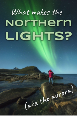 Auroras are made of many tiny flashes of light produced by high energy particles in the Earth's upper atmosphere.