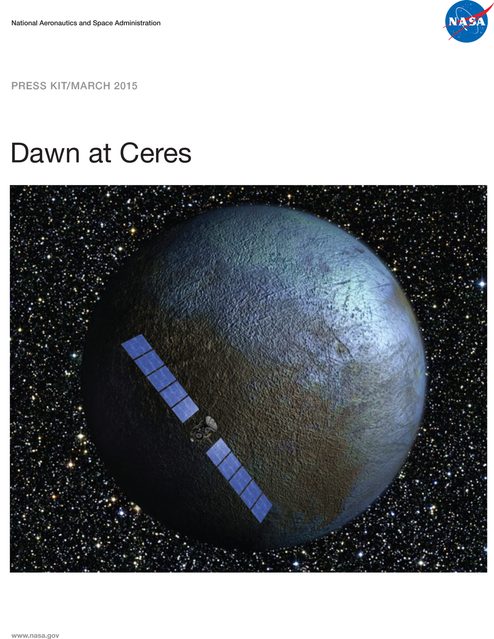 Dawn at Ceres press kit