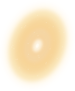 Elliptical Galaxy (Yellow)