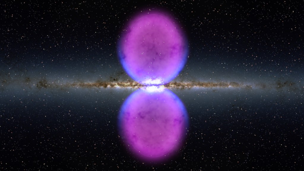 Fermi Discovers Giant Gamma-ray Bubbles