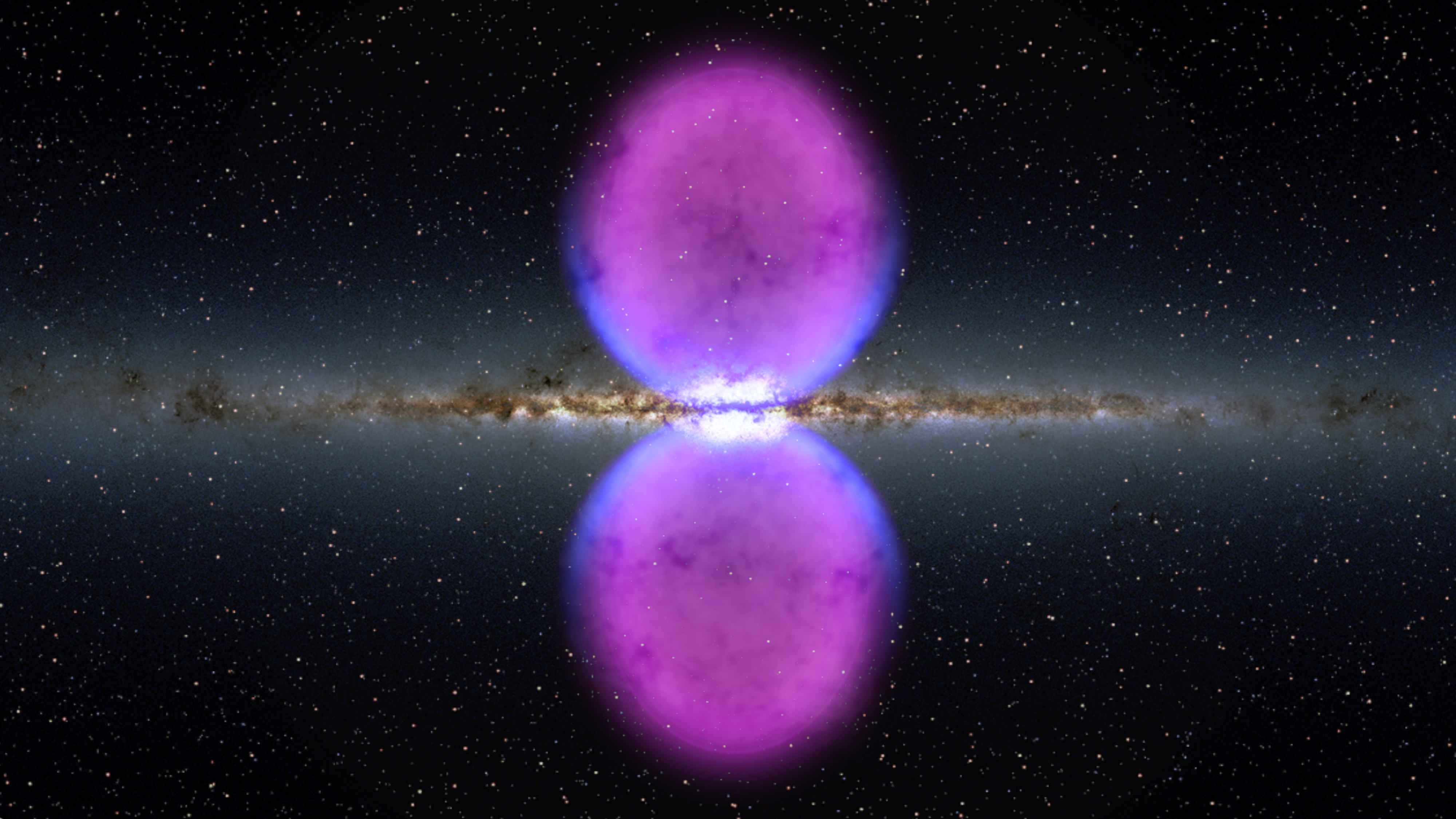 Fermi Discovers Giant Gamma-ray Bubbles