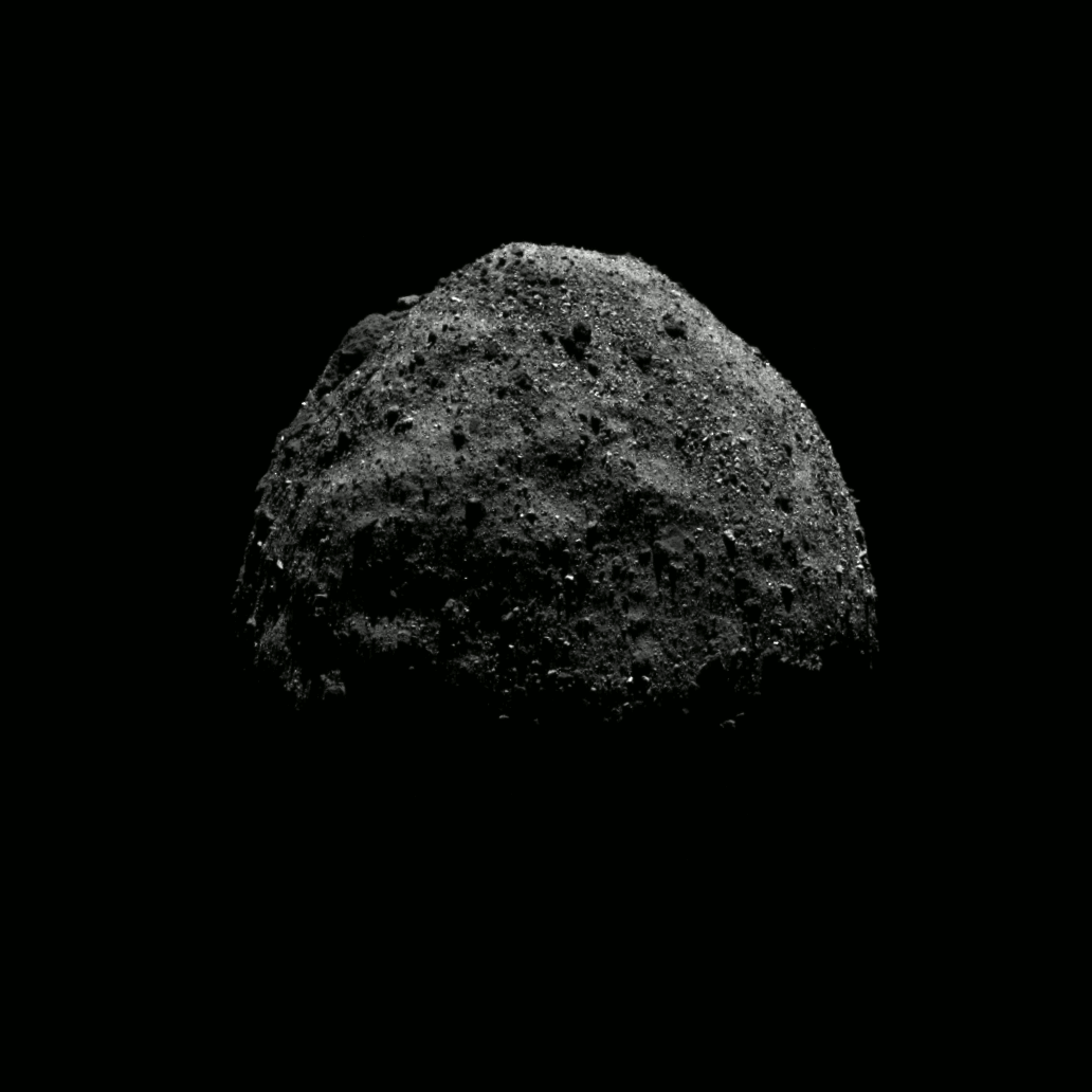 Animated GIF of asteroid turning.