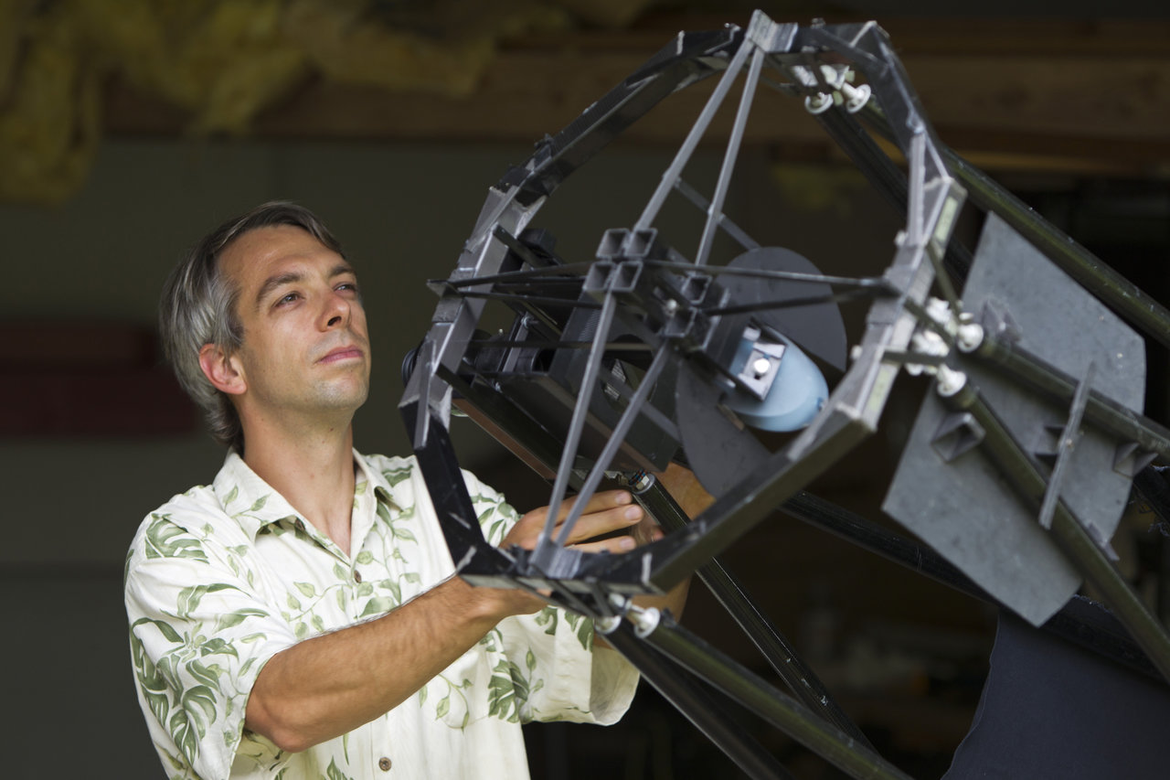 JPL Astronomer Olivier Guyon hopes that the technology he's working on today could help take pictures of faraway, Earth-size planets in the future.