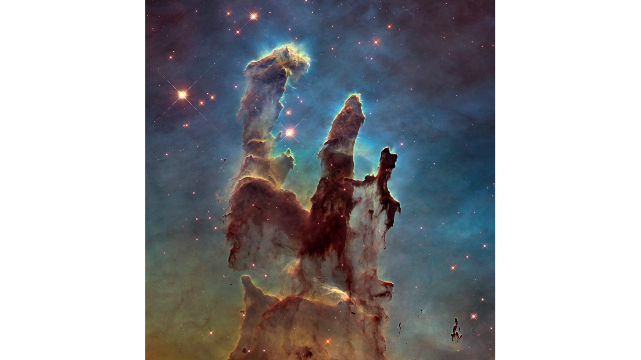Hubble Studies the Pillars of Creation