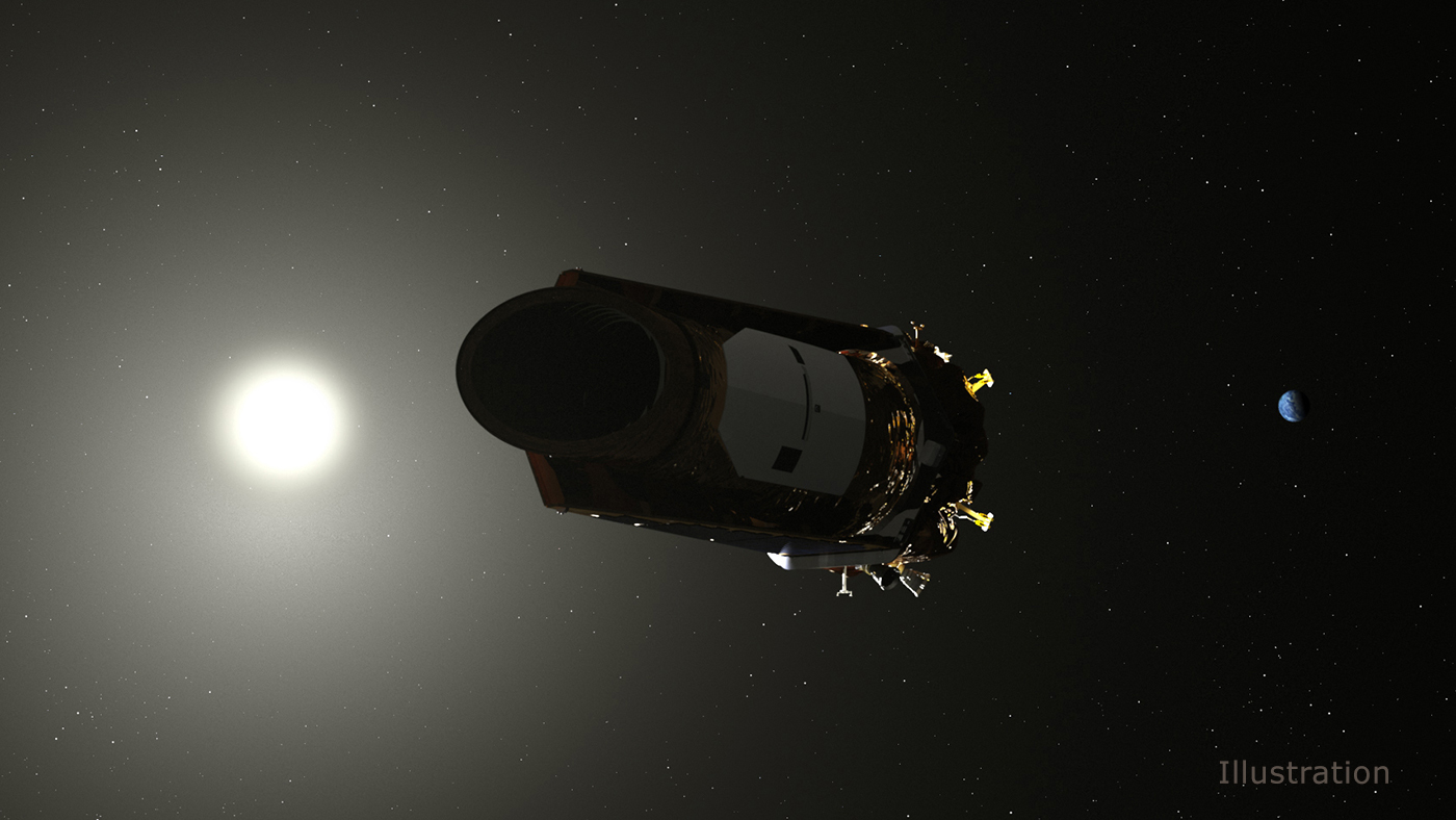 Illustration of NASA's Kepler space telescope