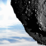 near-earth asteroid by a sky