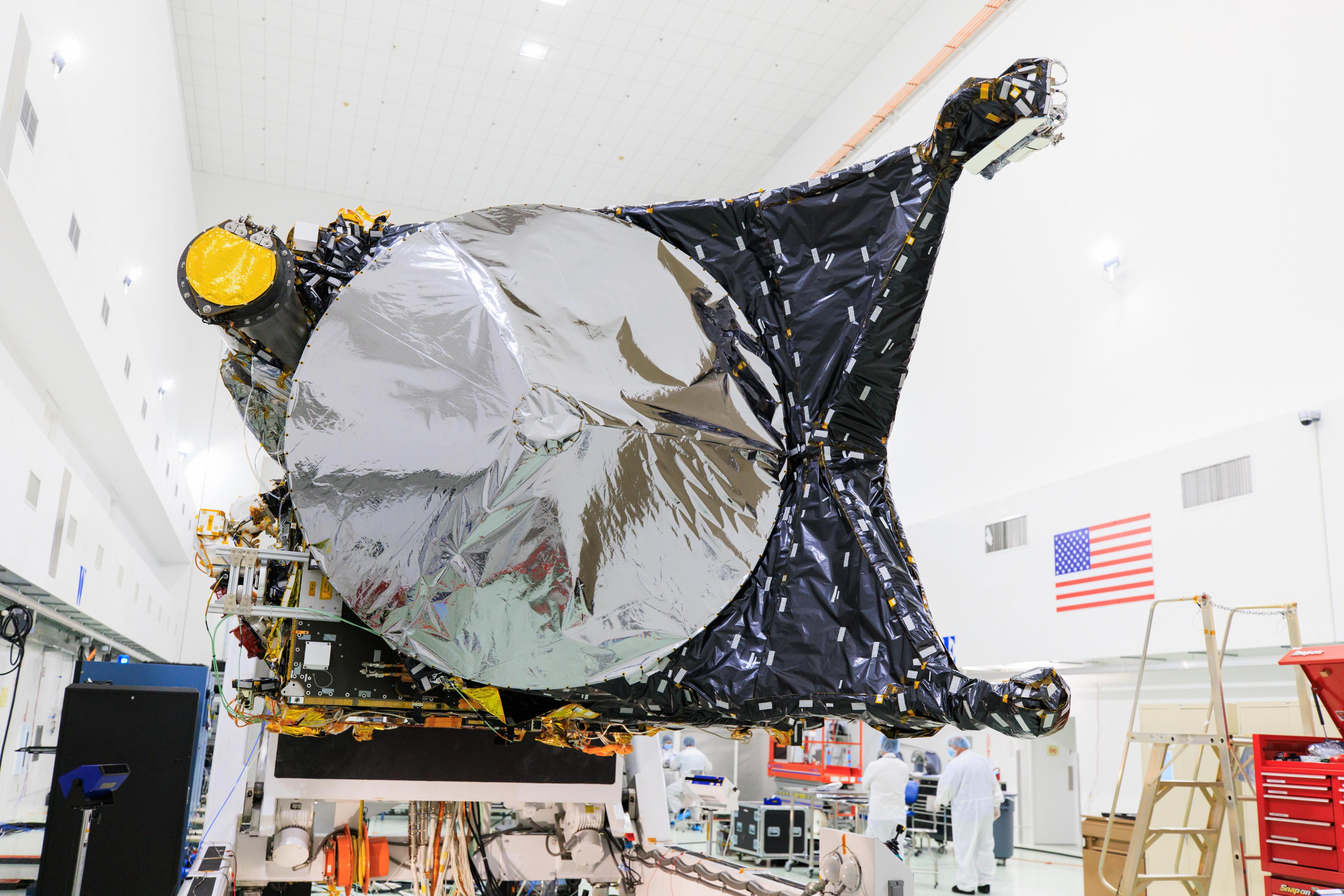 A closeup look at the Psyche spacecraft