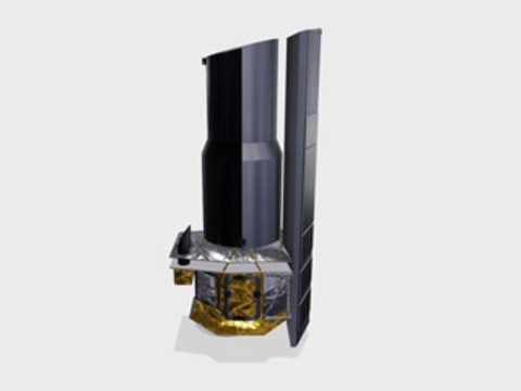 Spitzer Space Telescope 3D Model - NASA Science