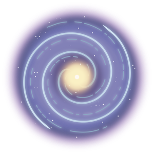 Spiral Galaxy (Purple)