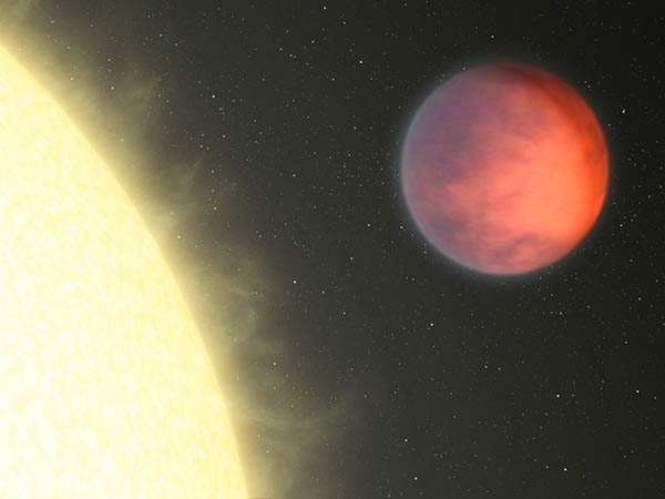 Planetary Hot Spot Not Under the Glare of Star