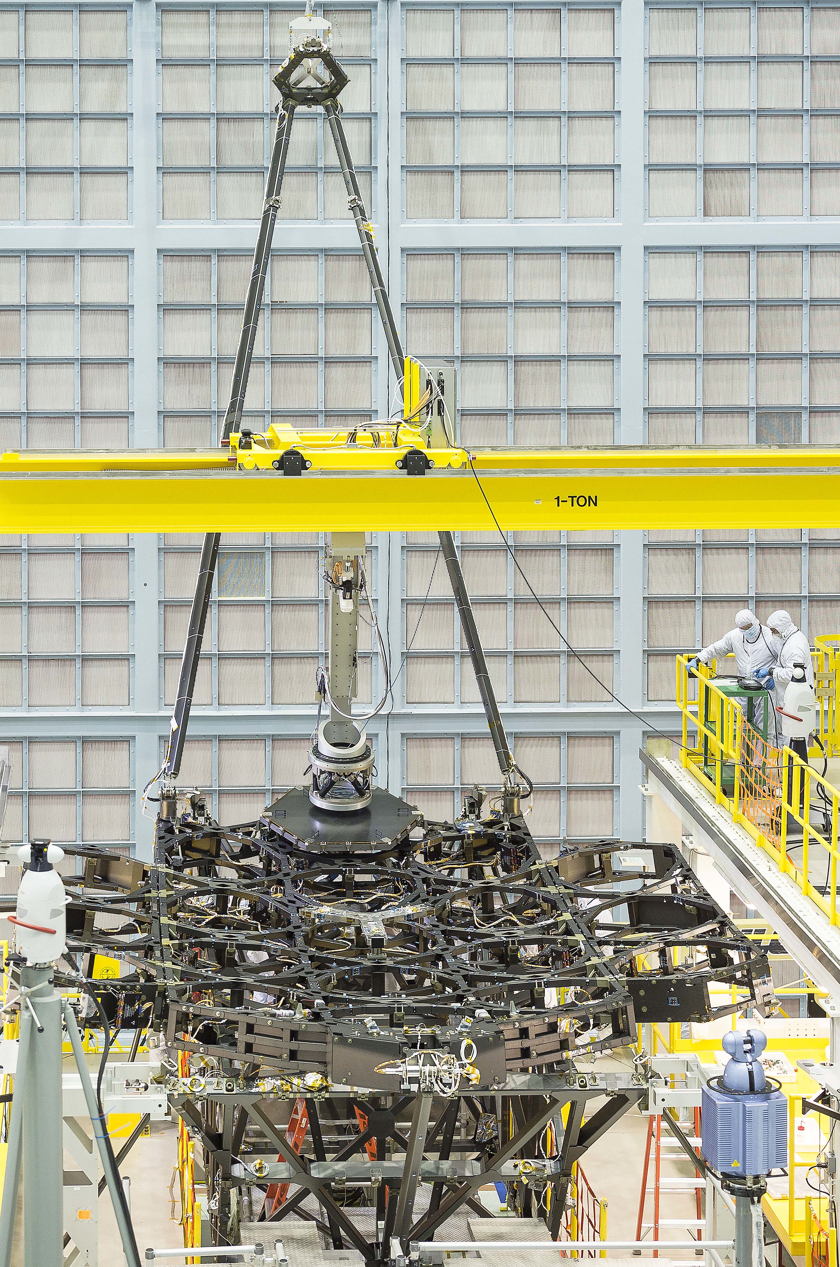 NASA’s Webb Space Telescope Receives First Mirror Installation