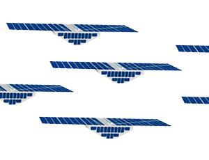 CYGNSS fleet spacecraft icons