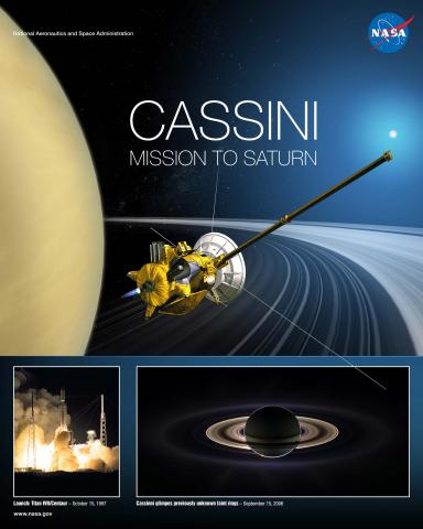 Cassini Mission Poster