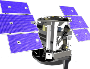 CloudSat spacecraft icon