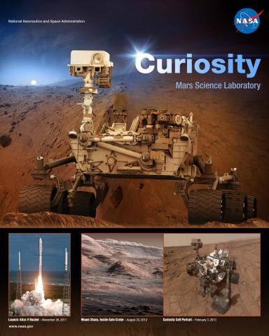 Curiosity Mission Poster