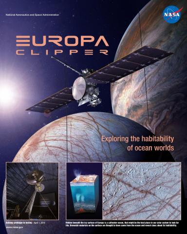 Europa Clipper Mission Poster