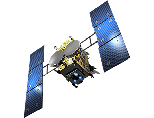Illustration of Hayabusa spacecraft
