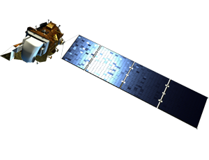 Landsat 8 spacecraft icon
