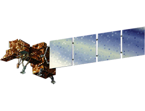 Landsat 7 spacecraft icon