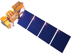 Landsat 7 spacecraft icon