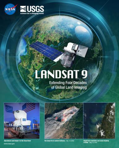 Landsat 9 Mission Poster