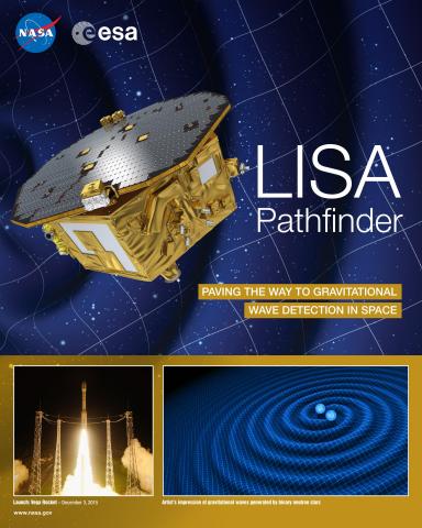 LISA Pathfinder Mission Poster