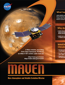 MAVEN Exhibit Poster