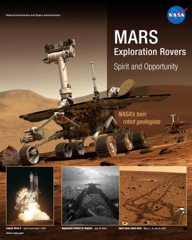 MARS Exploration Rovers Mission Poster