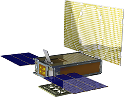 Mars Cube One spacecraft illustration