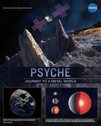 Psyche Mission Poster