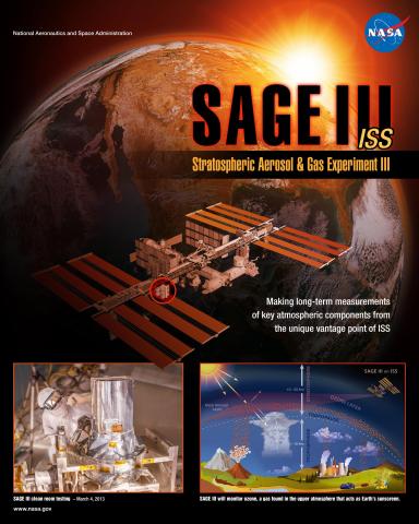 SAGE III mission poster