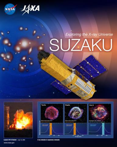 Suzaku Mission Poster