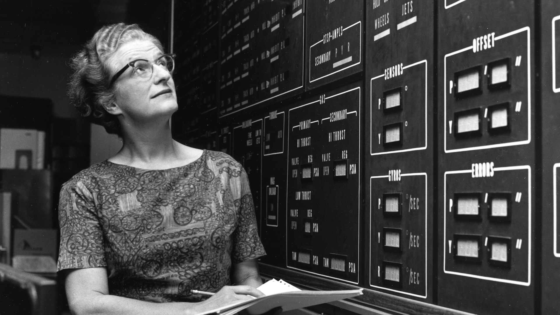 Nancy Grace Roman, shown here at NASA's Goddard Space Flight Center in approximately 1972, was the first female executive and the first Chief of Astronomy at NASA.