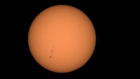 Perseverance Rover Sees Solar Eclipse on Mars: A transit of Phobos captured by Mastcam-Z on April 1st, 2022 (Sol 397).