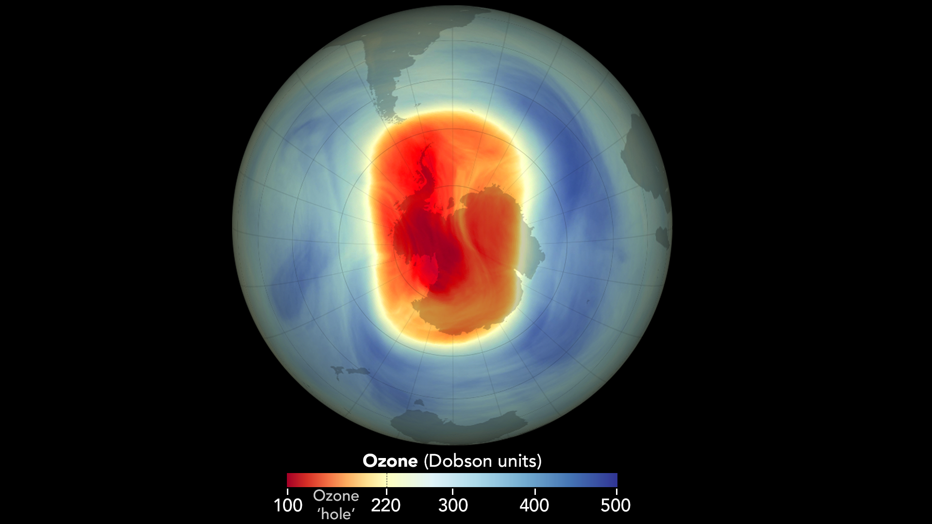 Researchers found that the depleted area of the ozone layer over the South Pole was slightly improved this year.