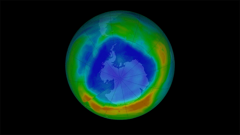 Antarctic ozone
